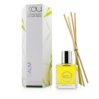 Aromacology-Diffuser-Reeds---Calm-(Lemongrass-and-Lime---9-months-supply)-iKOU