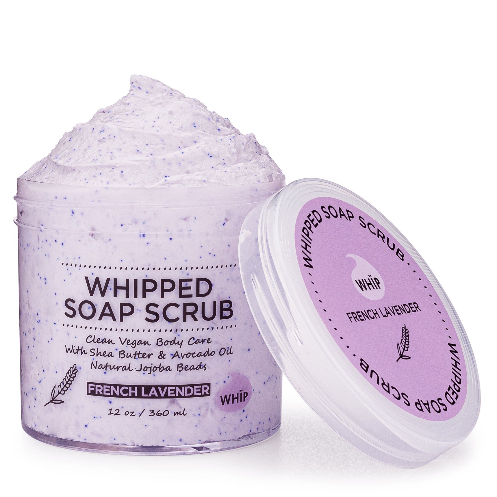 Whipped Soap Scrub - French Lavender WHÏP Image