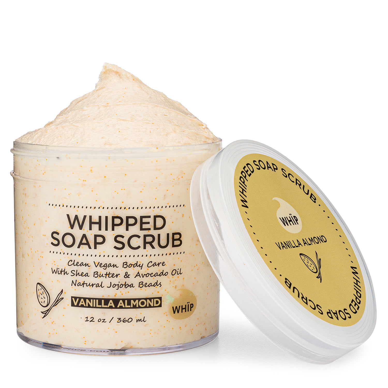 Whipped Soap Scrub - Vanilla Almond WHÏP Image