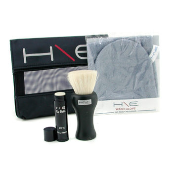 H\E-Minerals-Kit:-Lip-Balm-SPF-15---Facial-Brush---Wash-Glove---Bag-Jane-Iredale