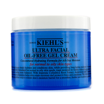 Ultra Facial Oil-Free Gel Cream (For Normal to Oily Skin) Kiehls Image