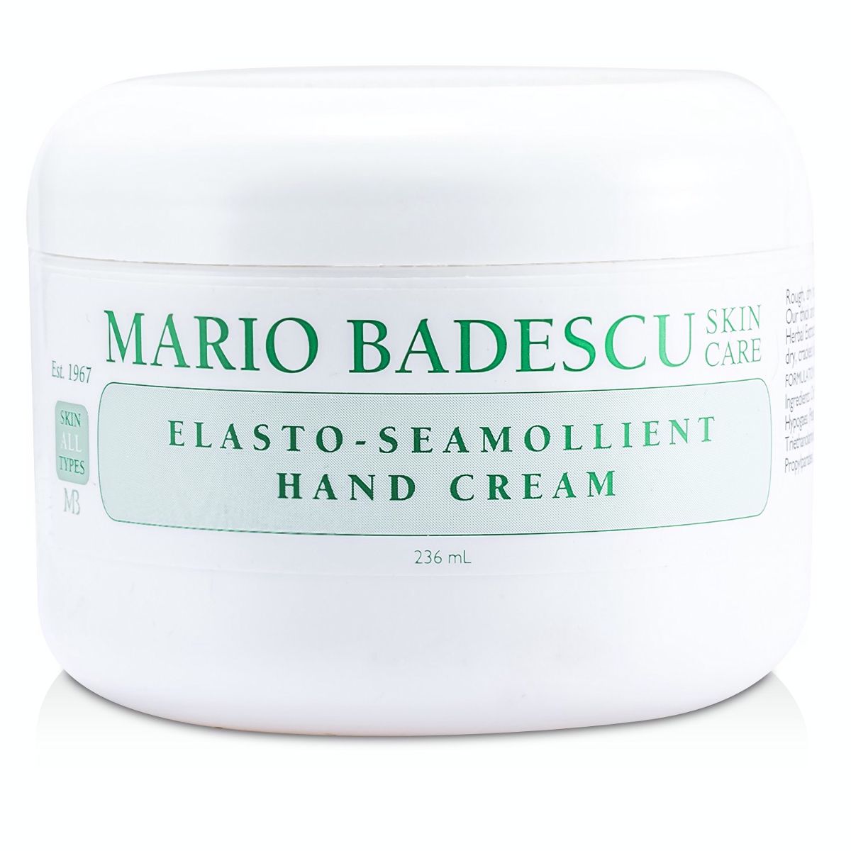 Elasto-Seamollient Hand Cream - For All Skin Types Mario Badescu Image