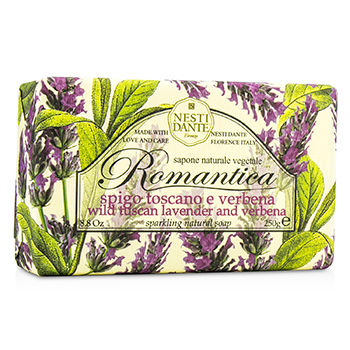 Romantica Sparkling Natural Soap - Wild Tuscan Lavender & Verbena Nesti Dante Image