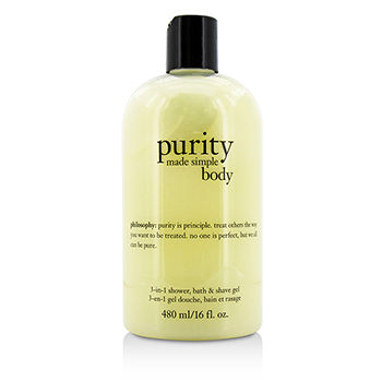 Purity Made Simple For Body 3-in-1 Shower Bath & Shave Gel Philosophy Image