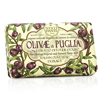 Natural Soap With Italian Olive Leaf Extract  - Olivae Di Puglia Nesti Dante Image
