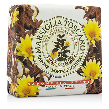 Marsiglia Toscano Triple Milled Vegetal Soap - Tabacco Italiano Nesti Dante Image