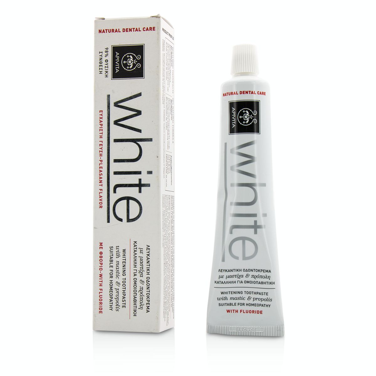 Whitening Toothpaste With Mastic  Propolis Apivita Image
