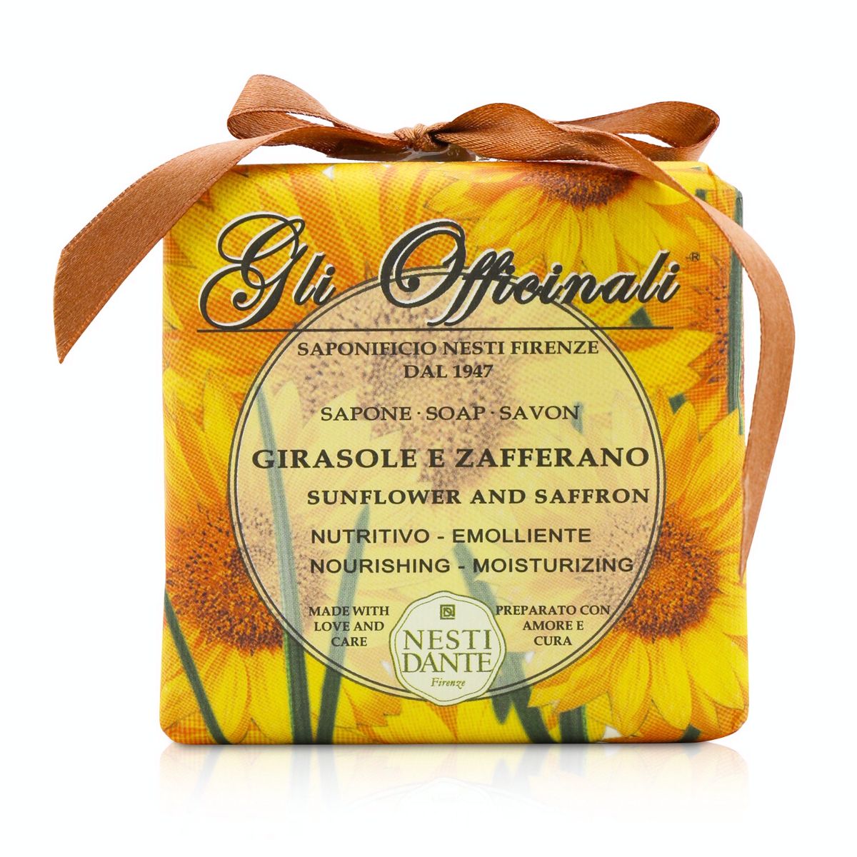 Gli Officinali Soap - Sunflower  Zafferano - Nourishing  Moisturizing Nesti Dante Image
