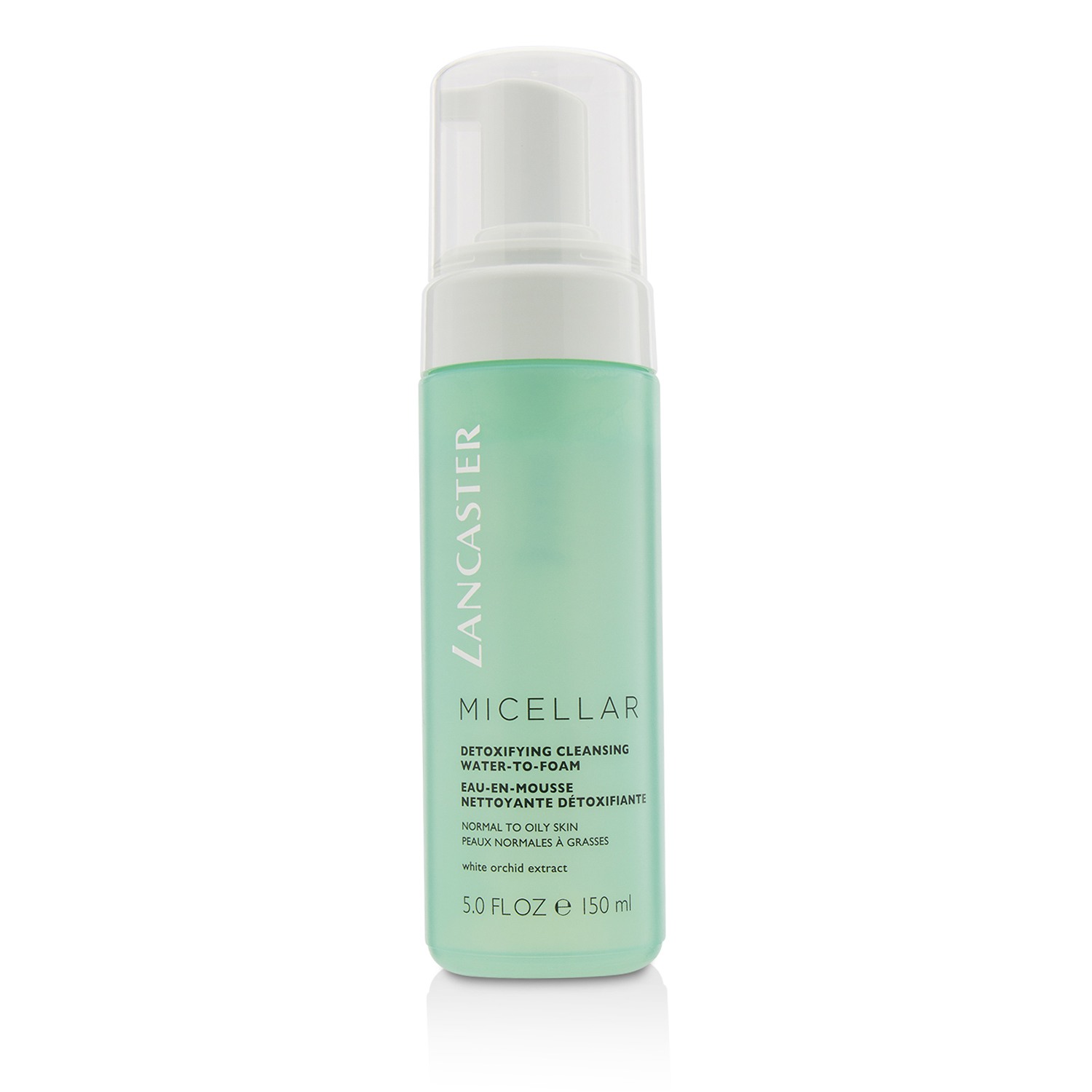 Micellar Detoxifying Cleansing Water-To-Foam - Normal to Oily Skin Including Sensitive Skin Lancaster Image