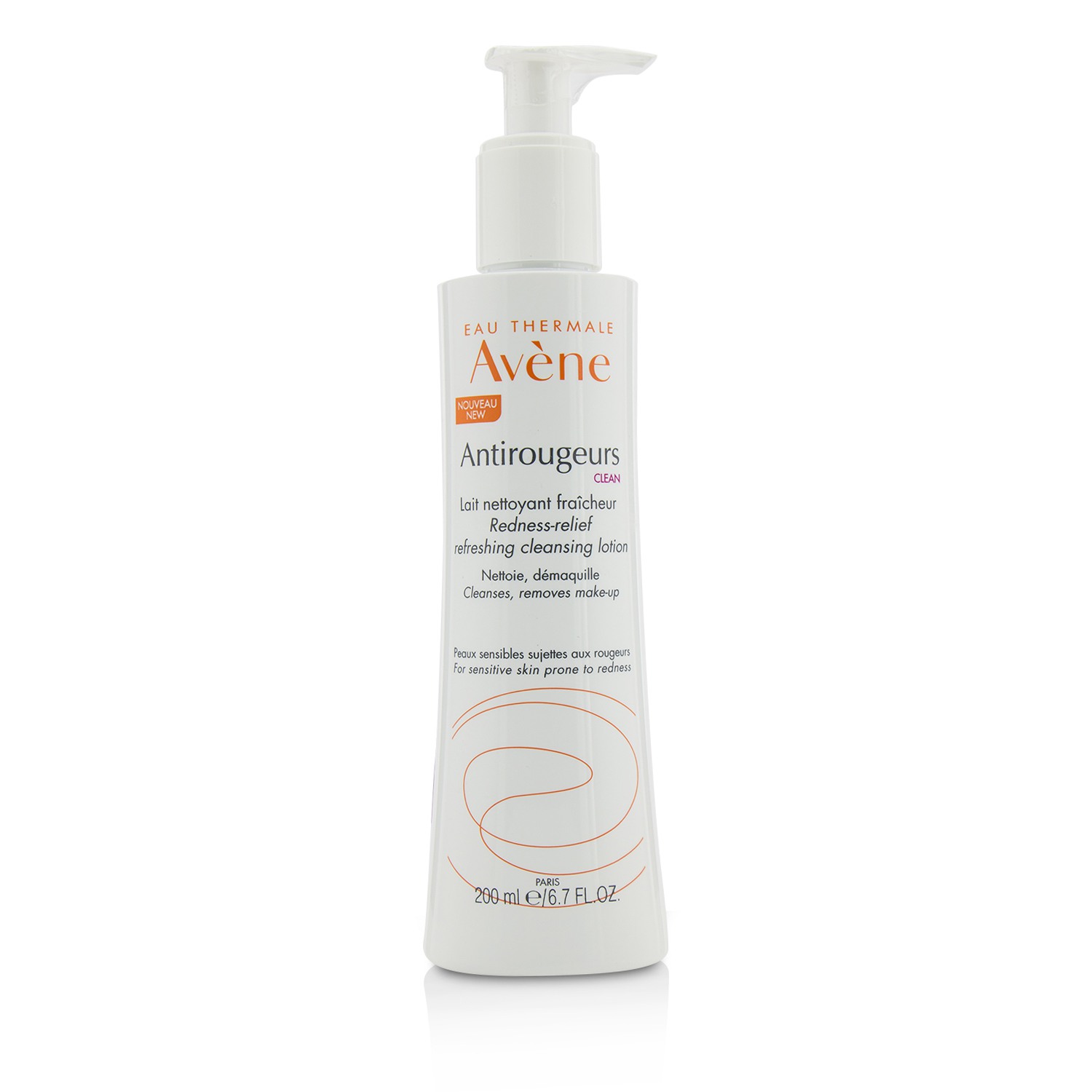 Antirougeurs Clean Redness-Relief Refreshing Cleansing Lotion - For Sensitive Skin Prone to Redness Avene Image