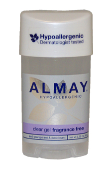 Hypoallergenic Clear Gel Fragrance Free Deodorant Almay Image