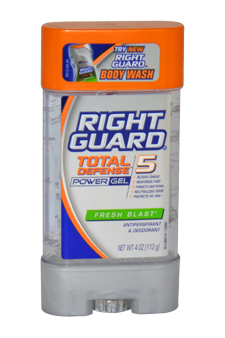 Total Defense 5 Power Gel Antiperspirant Deodorant Fresh Blast Right Guard Image